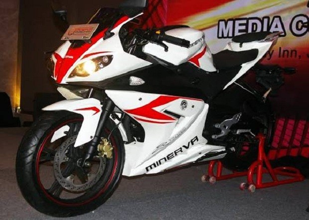 Tampang Wajah baru Minerva RX 150 didesain Lebih Sporty dan Stylish