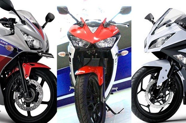 Komparasi power Yamaha R25 jauh Lebih baik dari Pesaingnya di kelas 250cc