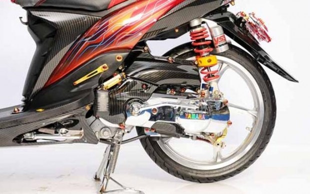 Modifikasi Yamaha Mio Soul GT Tampil Dengan Kesan Yang Berbeda