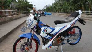 Modifikasi Suzuki Satria F150 Gaya Thailook Kembali Bangkit Kabarmotor Com