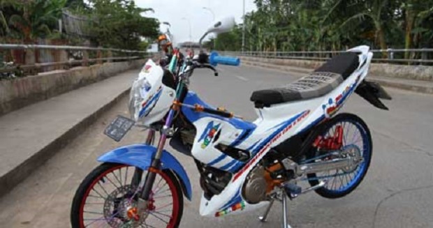 Modifikasi Suzuki Satria F150, Gaya Thailook Kembali 