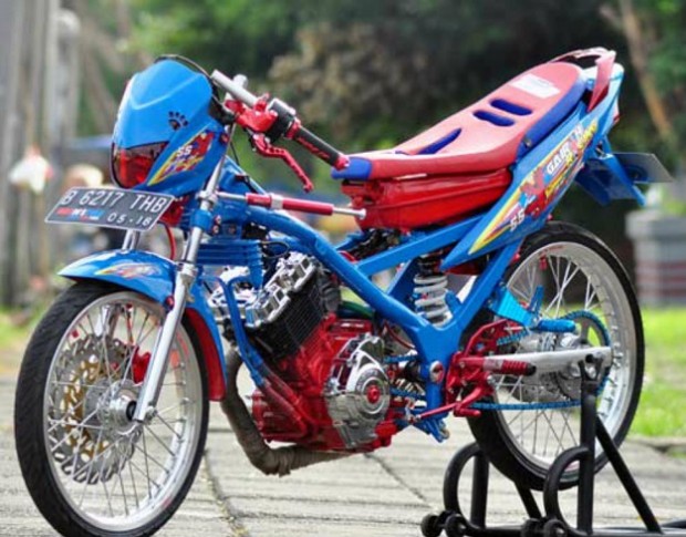 Modifikasi Street Racing Suzuki Satria F150, Penampilan 