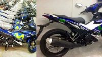 Wujud Terbaru Yamaha Jupiter MX King 150 Dibalut Dengan Livery Tim Movistar Yamaha MotoGP