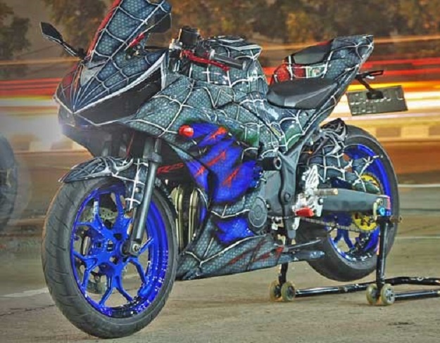 Modifikasi Yamaha YZF-R25, Inspirasi Superhero Asal Amerika