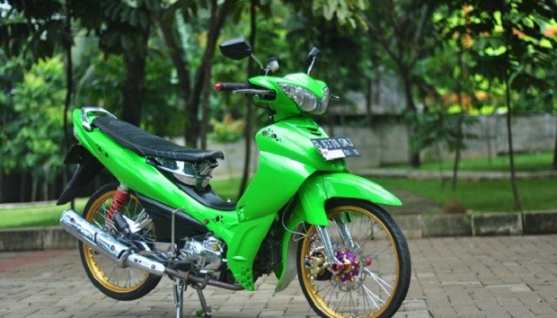  Modifikasi  Yamaha Jupiter  Z  2003 Motor Kesayangan Seribu 